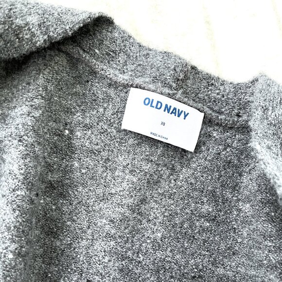NWT Old Navy Donegal Open Cardigan (Gray) XS - Picture 3 of 8